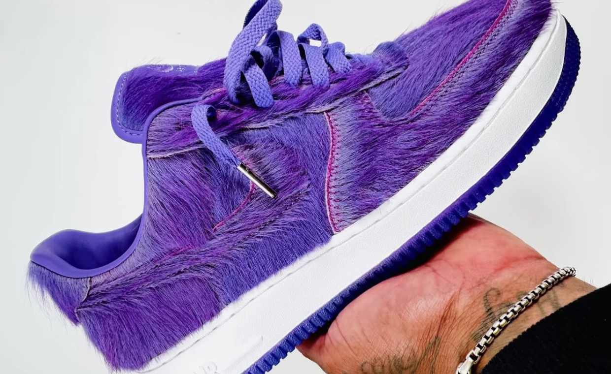 The Nike Air Force 1 Low Purple Technicolor Tale is Off to See the Wizard