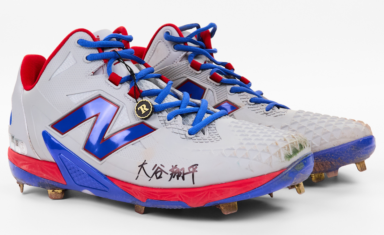 Shohei Ohtani’s Signed New Balance Cleats Just Sold for a Record-Breaking $440,055