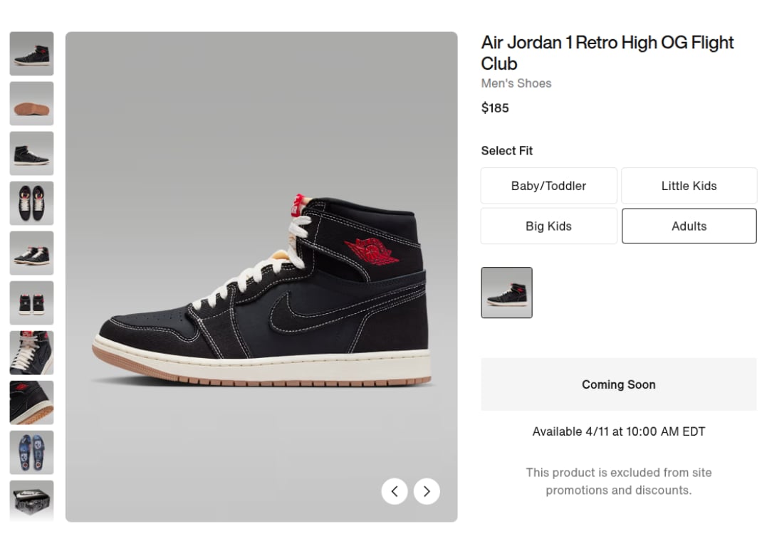 Air Jordan 1 Retro High Flight Club