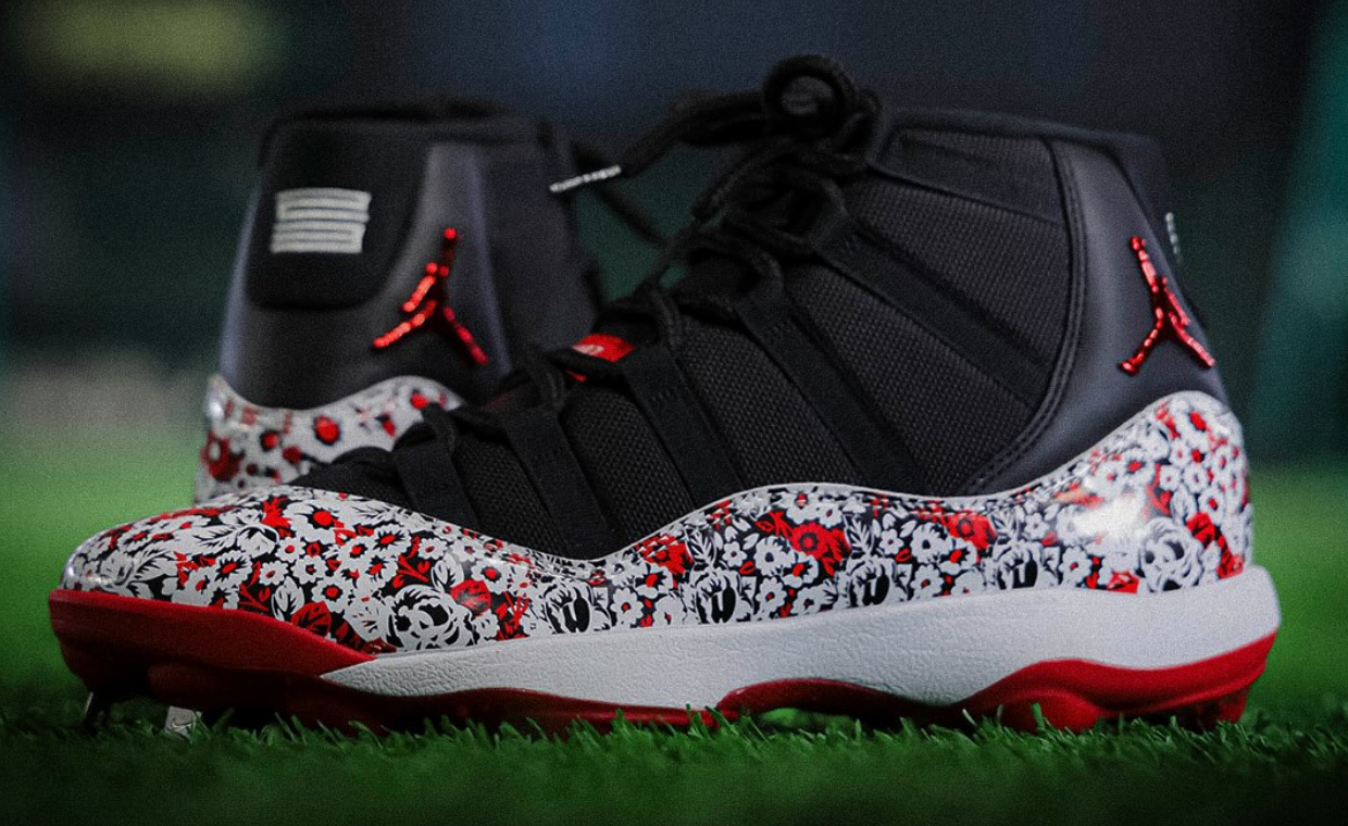 Yomiuri Giants Air Jordan 11 PE Cleat