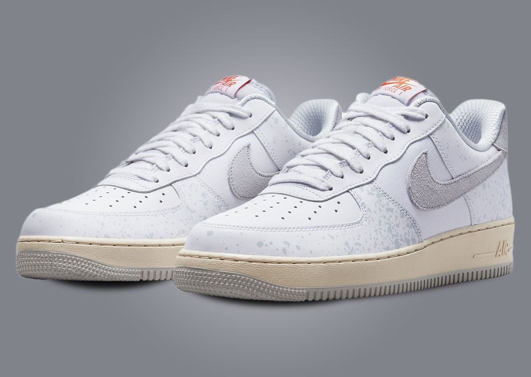 Nike Air Force 1 Low Paint Splatter Grey