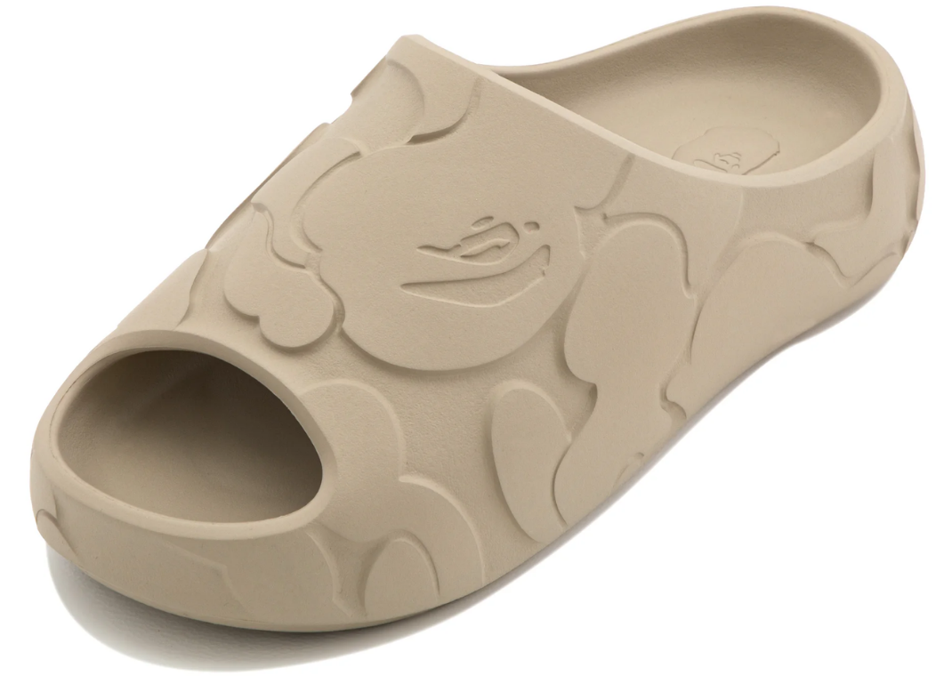 BAPE Slide Beige above