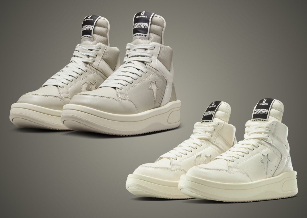 Rick Owens x Converse DRKSHDW TURBOWPN