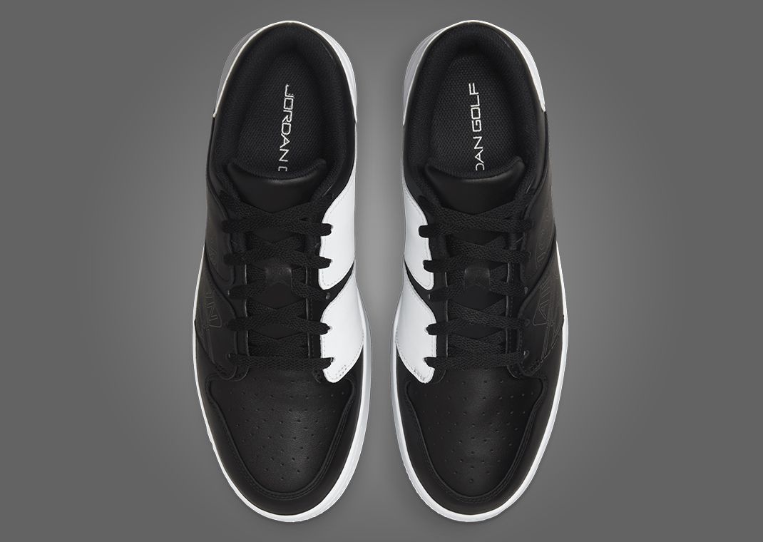 Air Jordan Nu Retro 1 Low Golf Black White Top