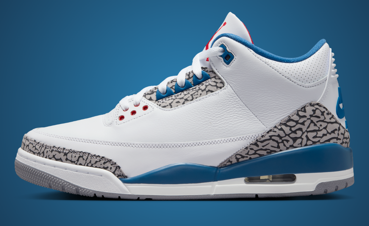 The True Blue Air Jordan 3 is Back for July