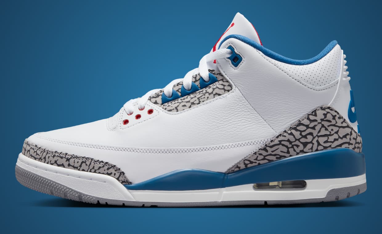 Air Jordan 3 Retro True Blue 