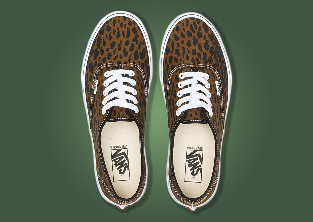 Wacko Maria x Vans V44 Authentic Leopard Brown Top