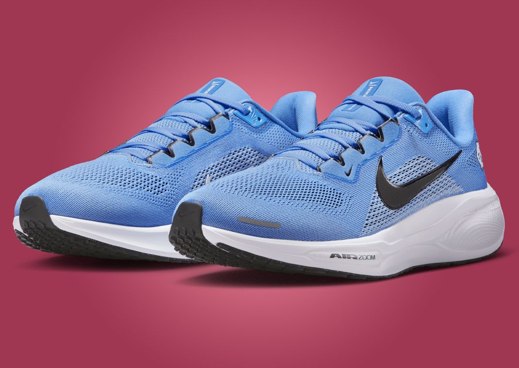NCAA x Nike Pegasus 41 UNC Angle