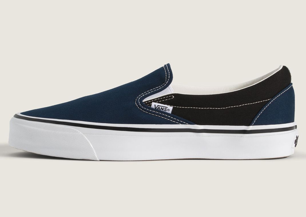 Engineered Garments x OTW by Vans Authentic Black Navy Lateral