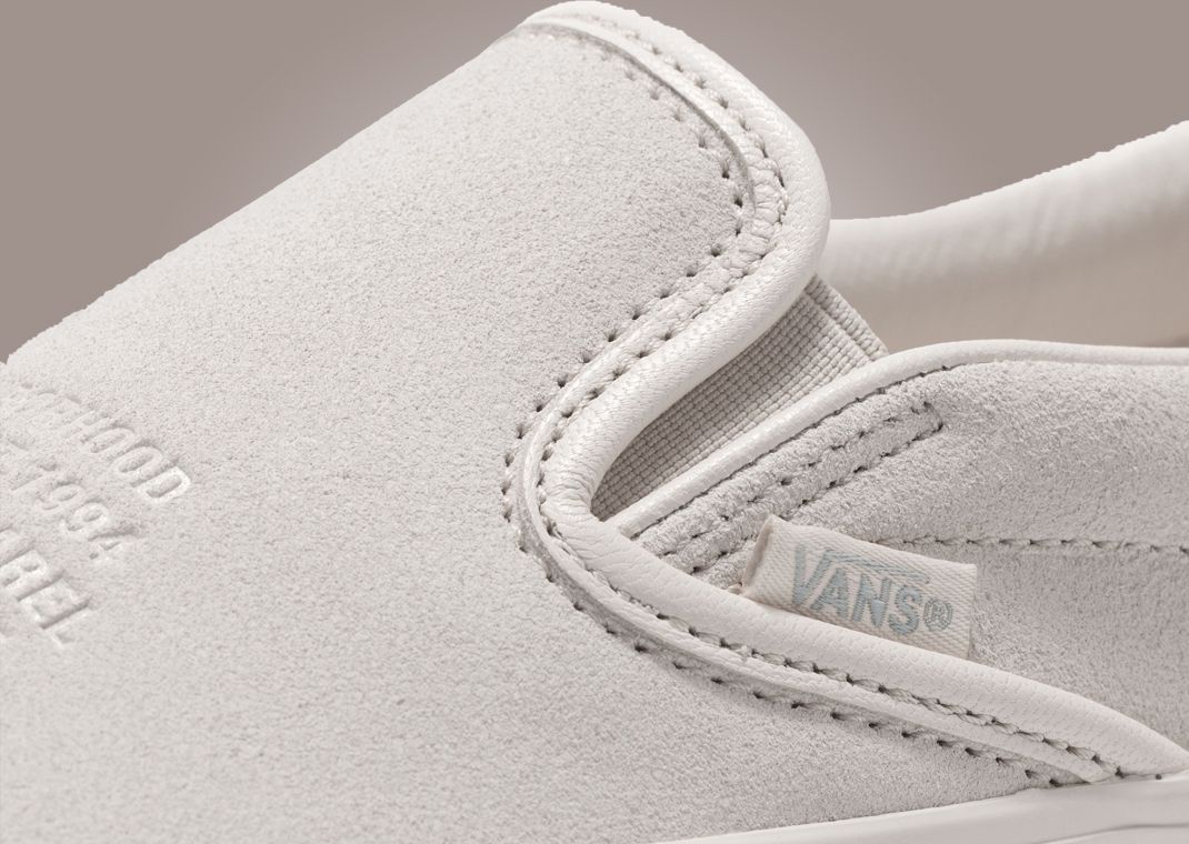 NEIGHBORHOOD x Vans OTW Classic Slip-On 98 White Collar