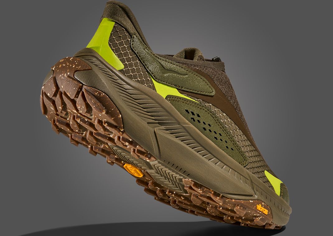 Hoka Project Transport Carbon Deep Umber Heel Angle