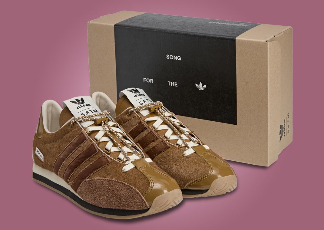SFTM x adidas Country OG Bronze Strata Packaging