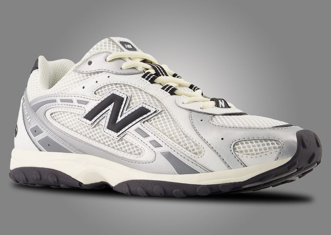 New Balance 204L Silver Metallic Black