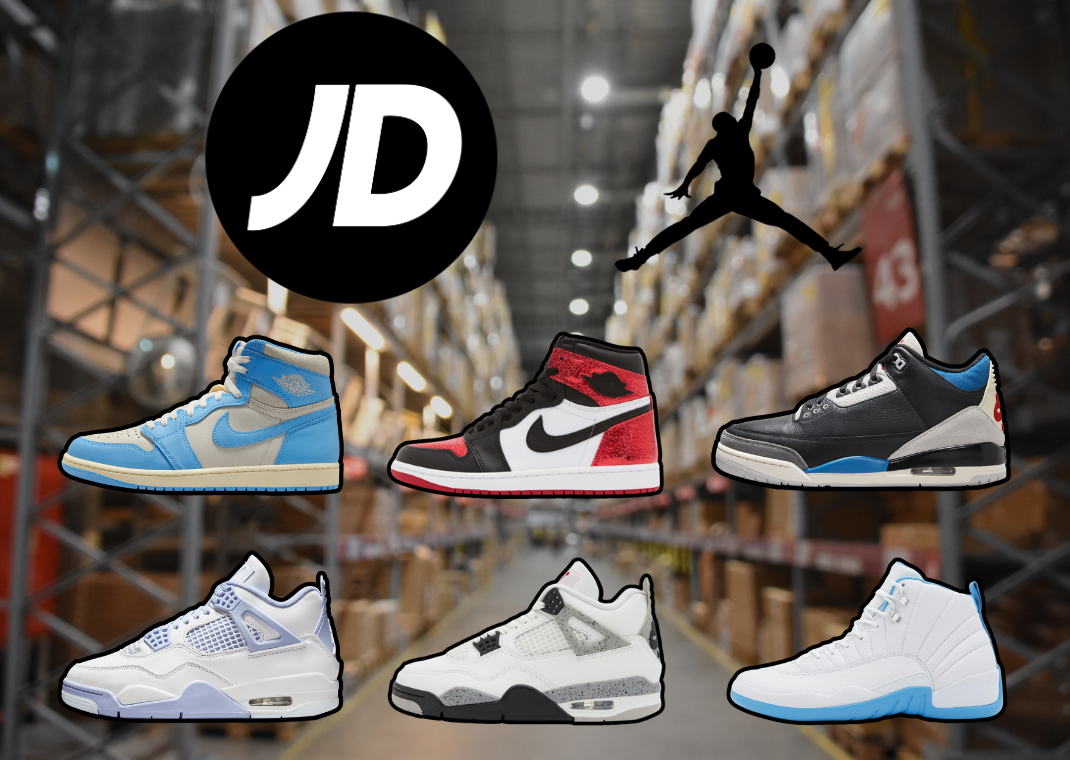 JD Sports Jordan releases for the month of May