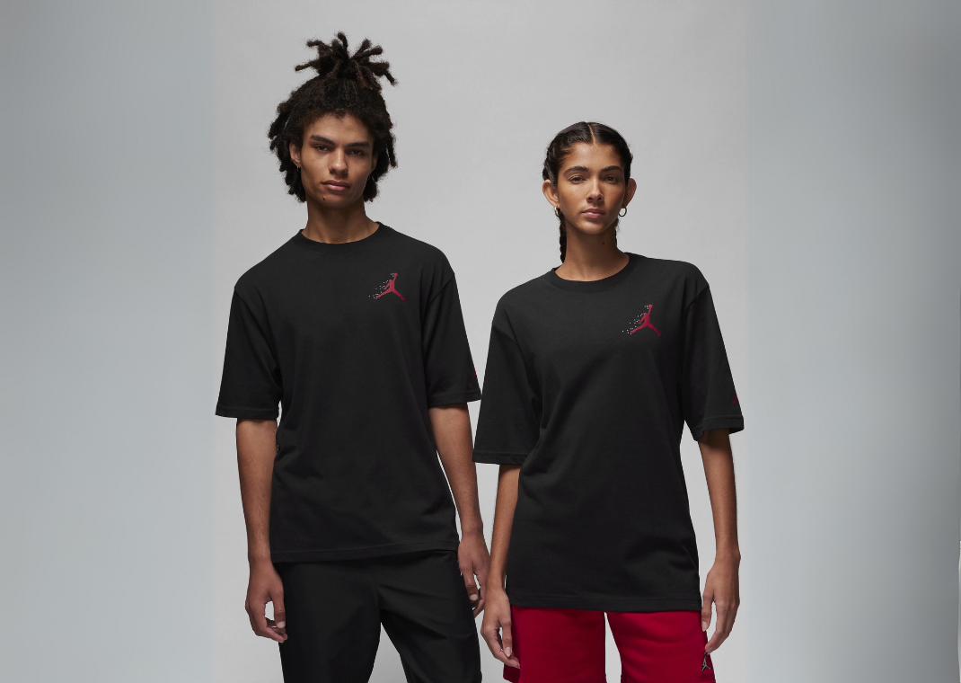 Jordan Essentials Holiday T-Shirt Models