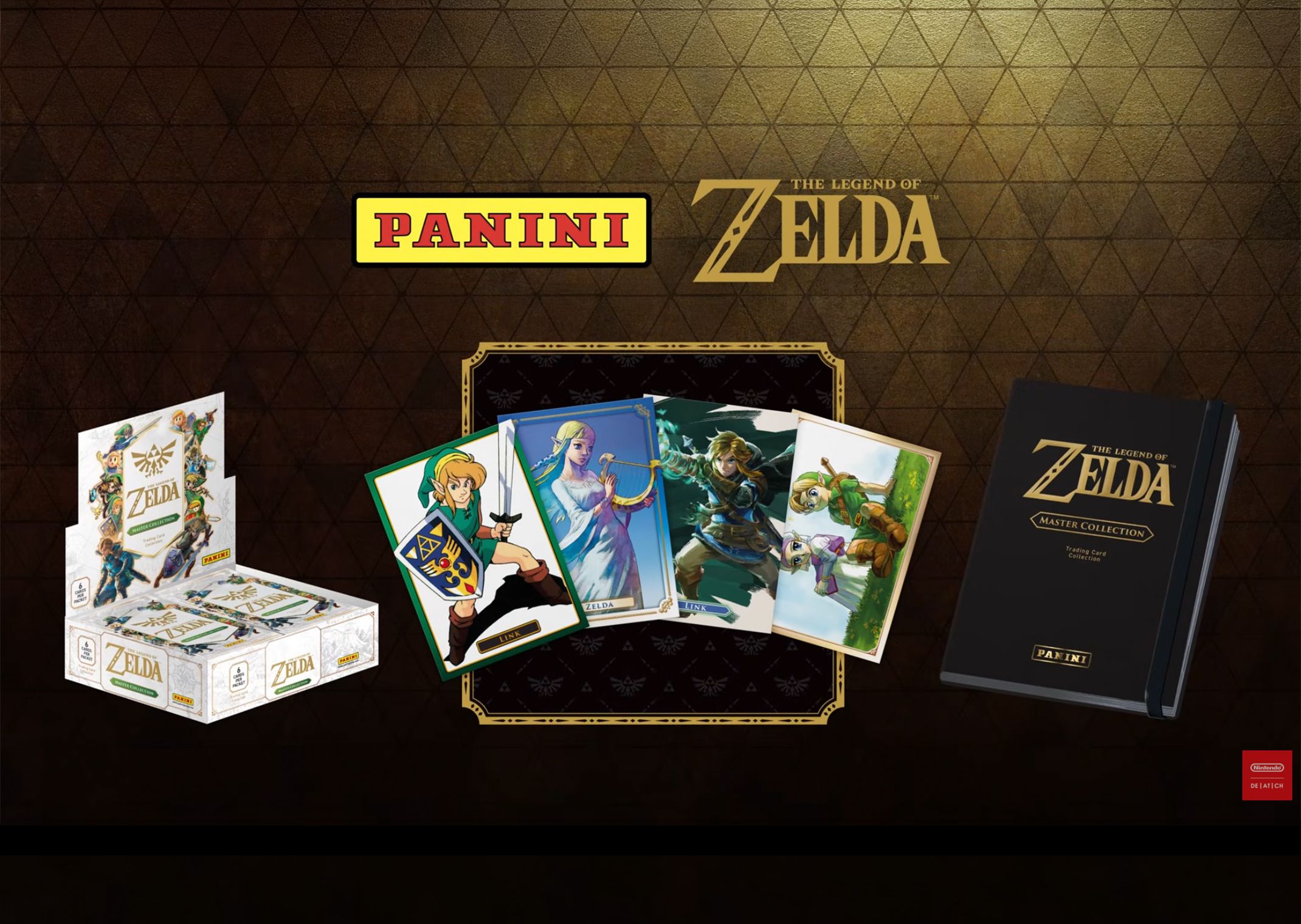 The Legend of Zelda Master Collection trading cards by Panini