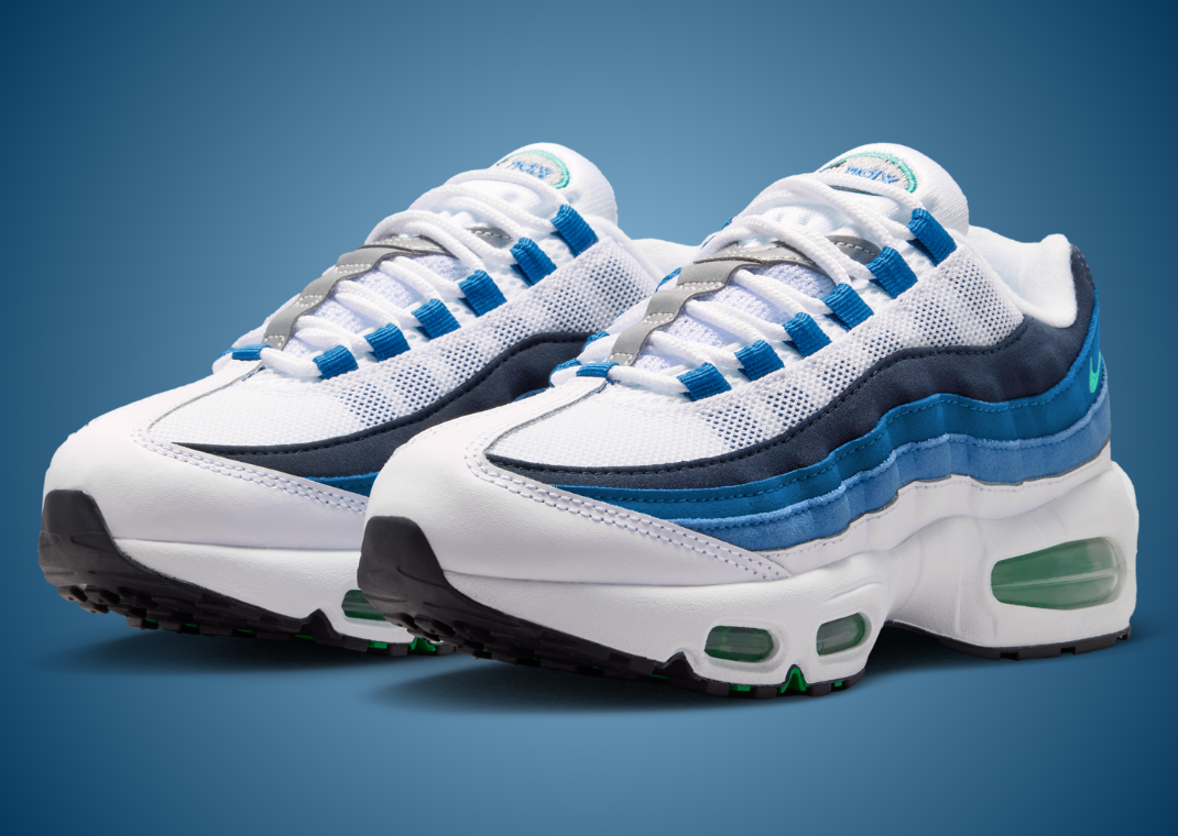 Nike Air Max 95 Big Bubble Slate GS heel