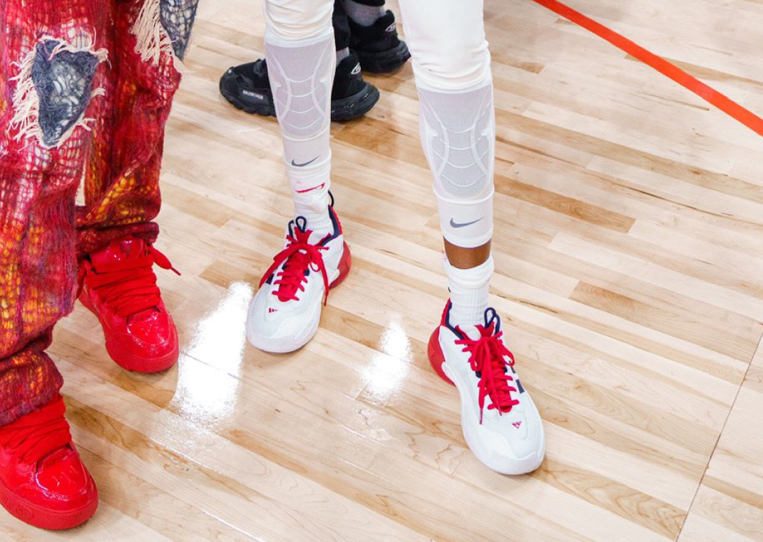 Kahleah Copper in the adidas Exhibit Select 2.0 Team USA PE