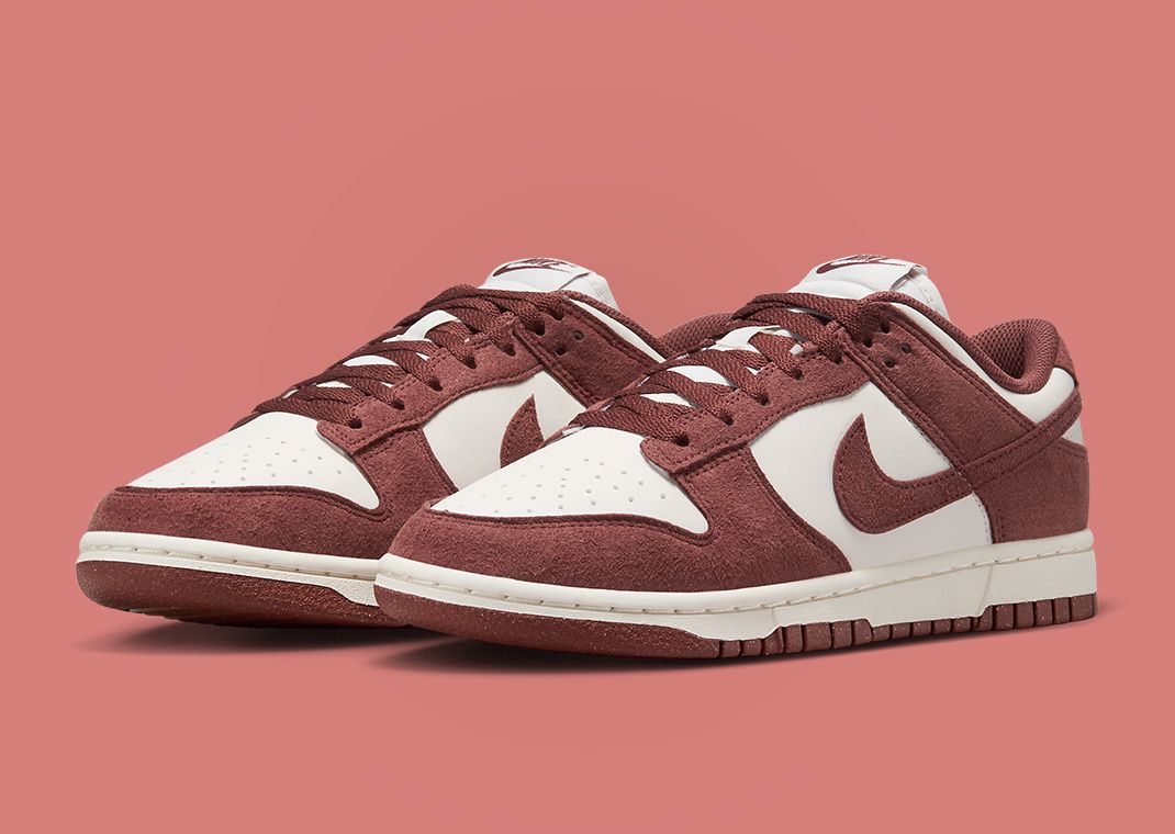 ◆Nike◆ Dunk Low W Phantom Sail White Red Sepia HJ7673001 H The Nike Dunk Low Phantom Red Sepia is Available Now