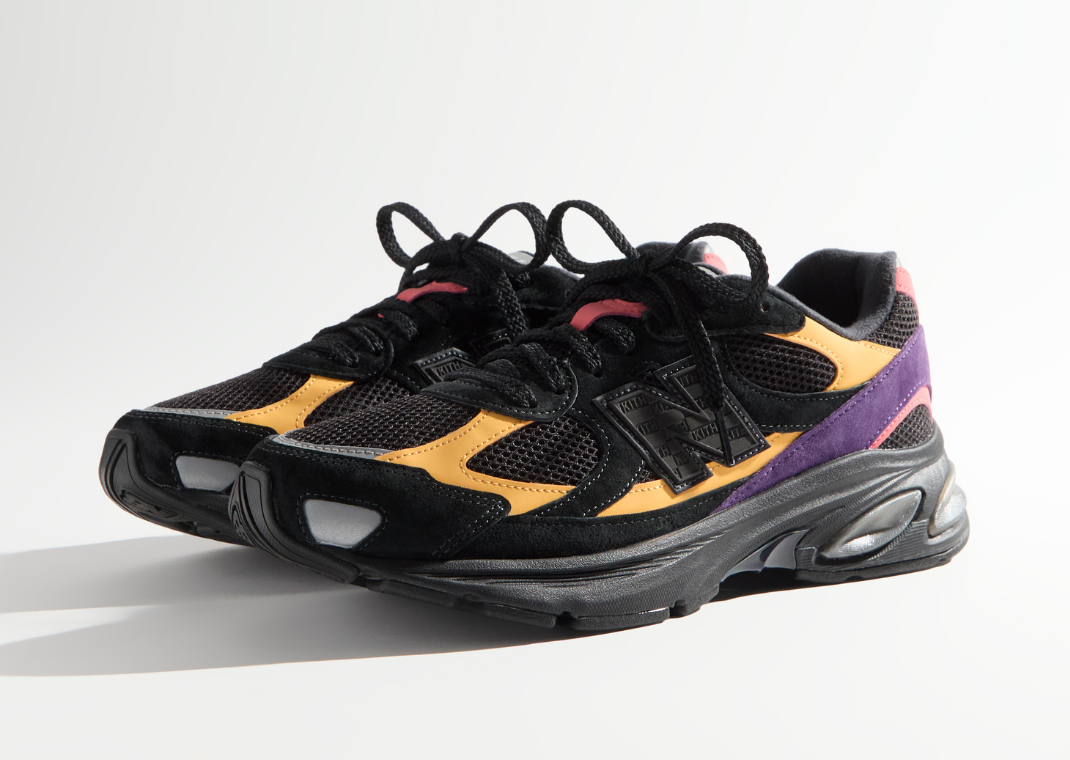 Kith x New Balance 2010 Black Multi Angle