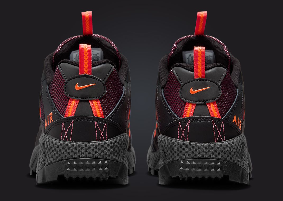 Nike Air Humara Black Bright Crimson Heel