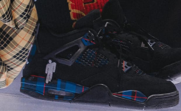 Billie Eilish Debuts a Custom Air Jordan 4 Retro Colorway