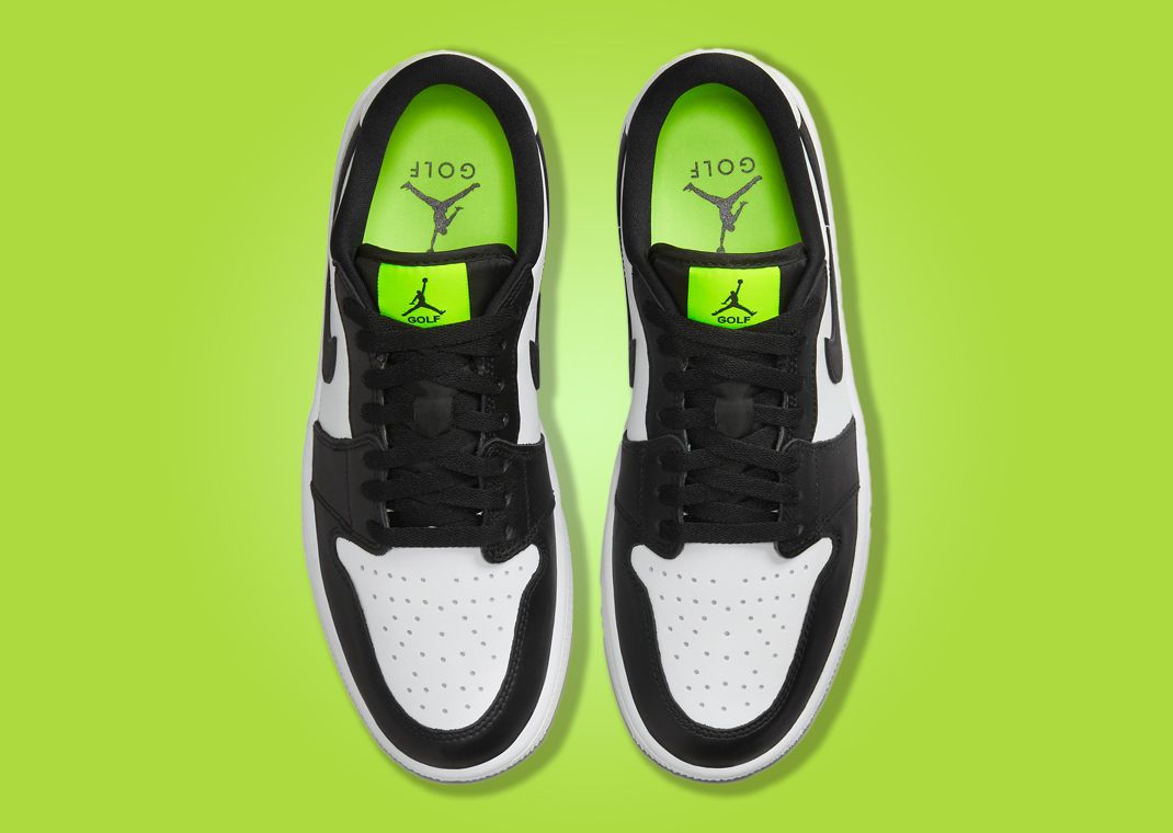 The Air Jordan 1 Low Golf White Black Volt Releases On April 8th The Air Jordan 1 Low Golf White Black Volt Releases On April 8th