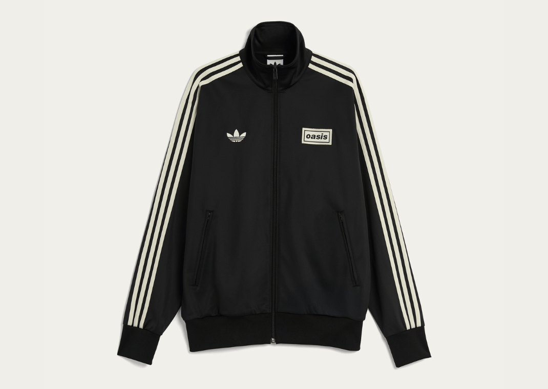 Oasis x adidas Tour Firebird Track Top Black