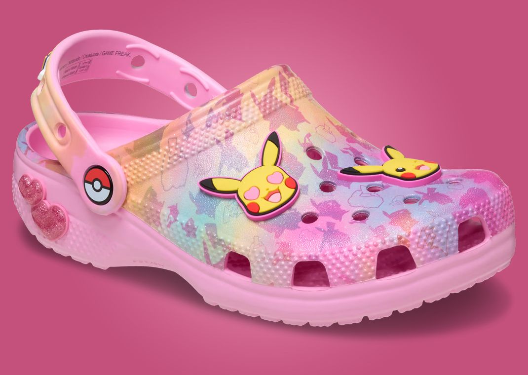 Pokémon x Crocs Classic Clog Pikachu (GS) Angle