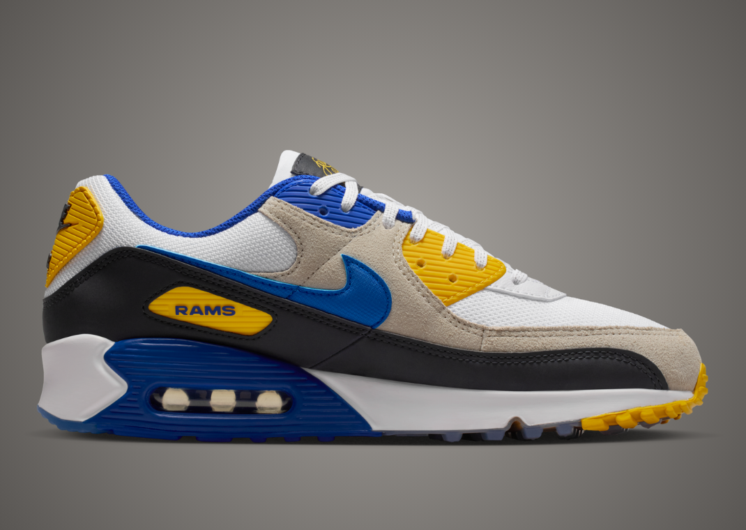 NFL x Nike Air Max 90 Rams Medial