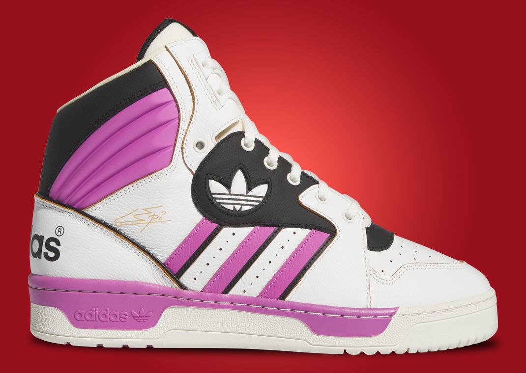 adidas Epi Pro Hi White Lilac Black Lateral