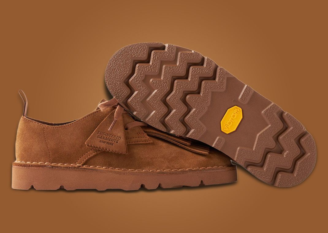 The Engineered Garments x Clarks Originals Desert Khan Pack The Engineered Garments x Clarks Originals Desert Khan Pack
