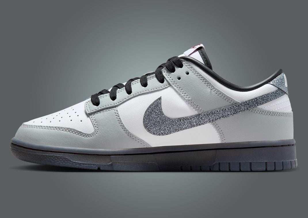 The Women's Exclusive Nike Dunk Low LX Glitter Swoosh