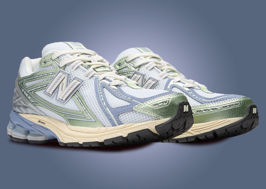 New Balance 1906R Pastel Blue Green Angle
