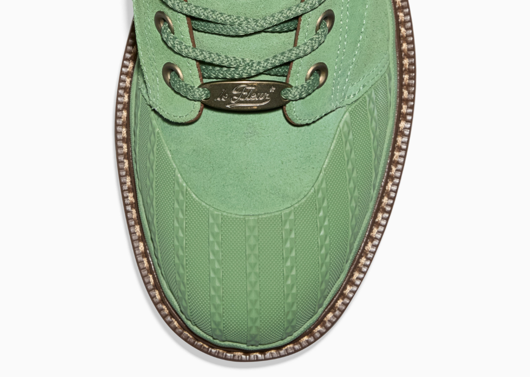 Golf Le Fleur x Converse 1908 Bronco Boot Hi Green - Toe Detail