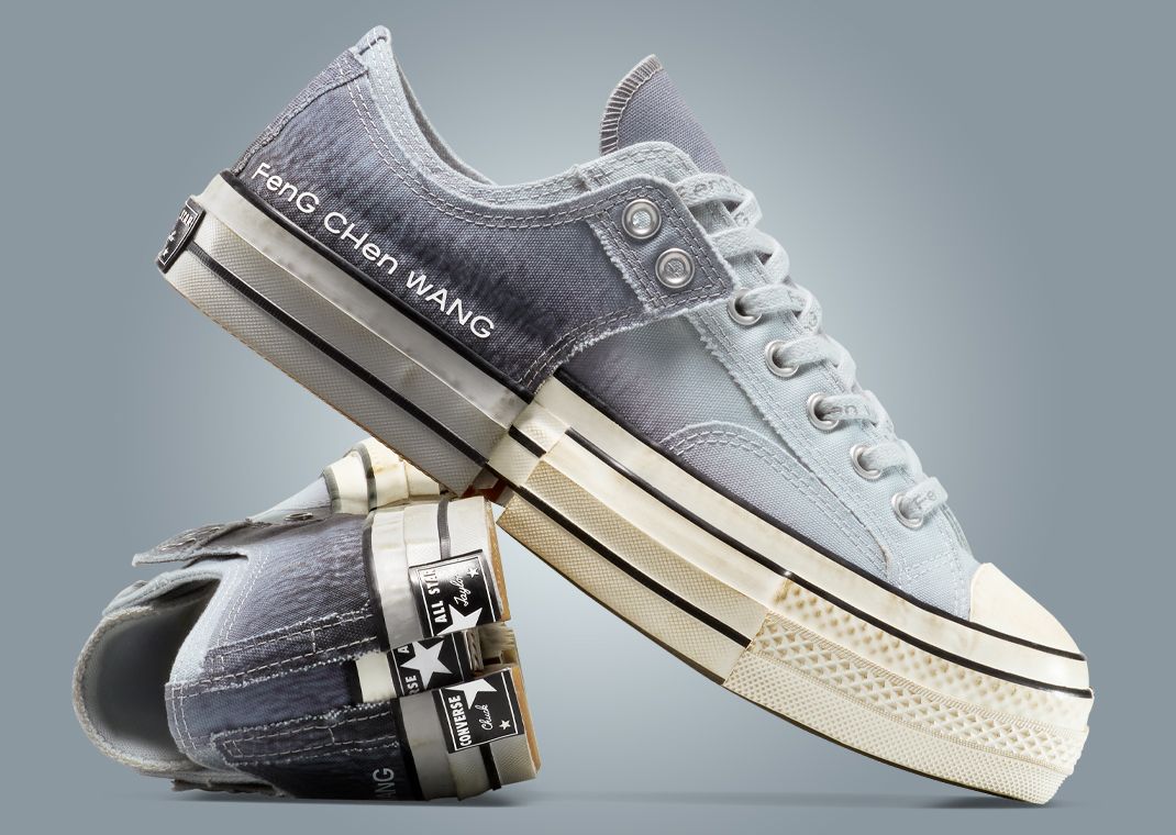 Feng Chen Wang x Converse Chuck 70 2-in-1 Ox Blue Angle