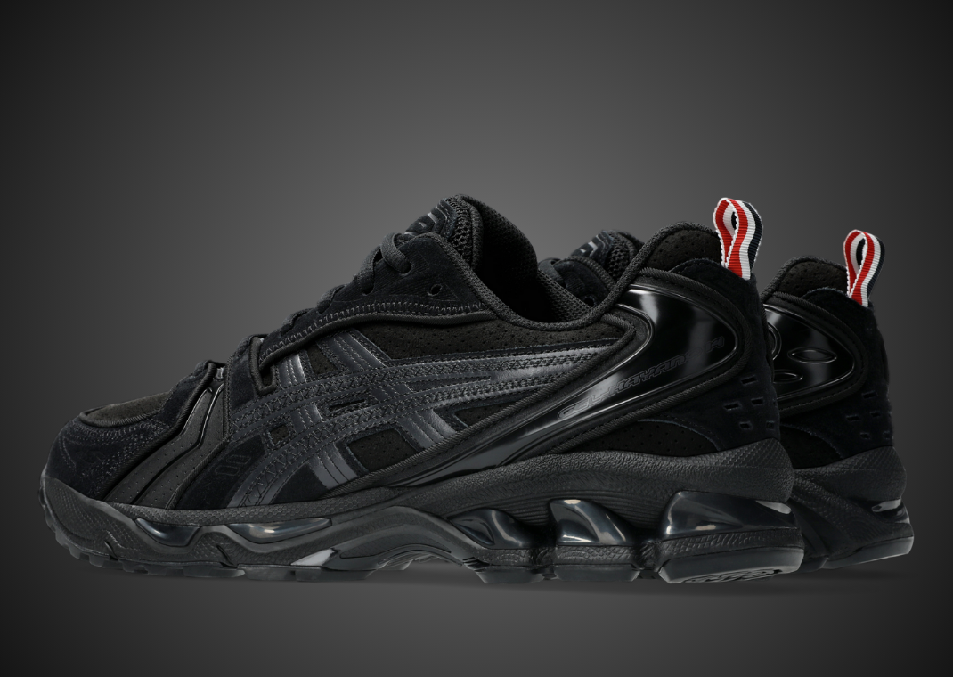Thom Browne x Asics Gel-Kayano 14 Black - Heel Angle