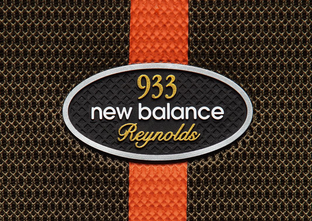 New Balance Numeric Andrew Reynolds 933 Wheat Tongue Detail