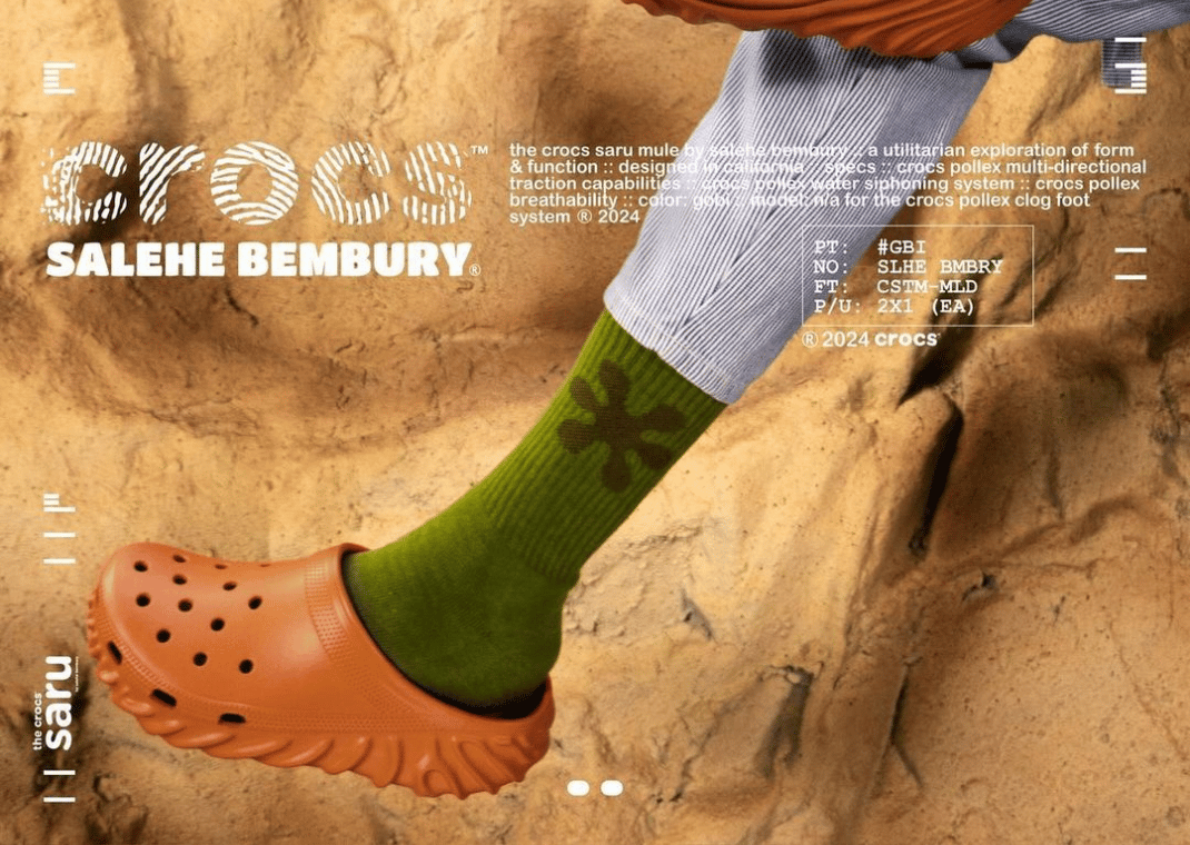 The Salehe Bembury x Crocs Pollex Saru Mule Gobi Releases March 2024
