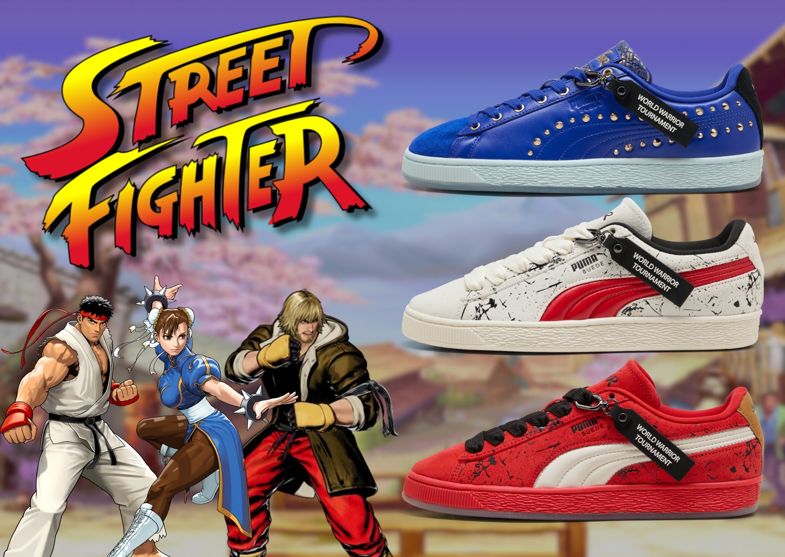 Street Fighter x Puma Collection