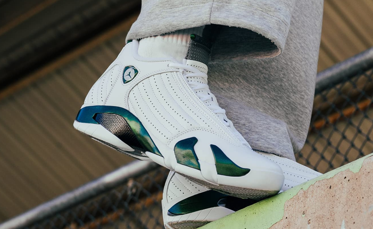 Air Jordan 14 Retro Forest Green