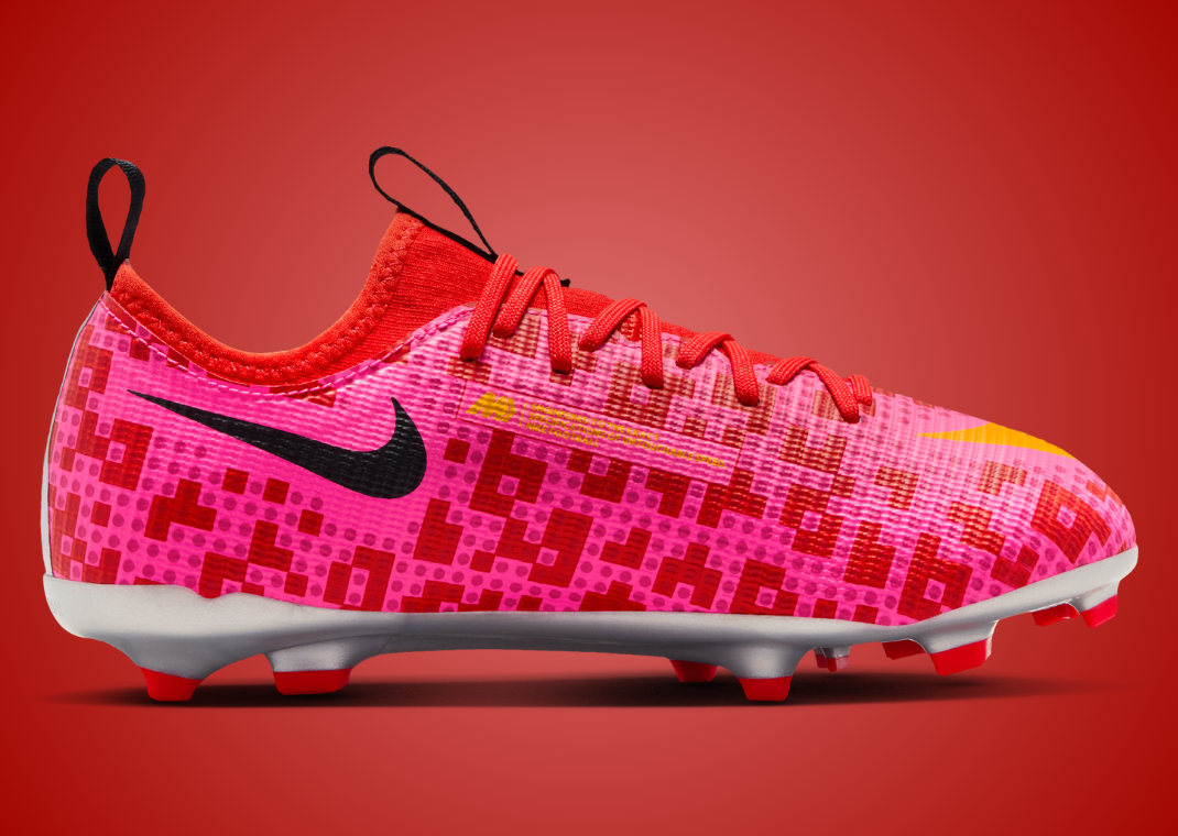 LEGO x Nike Mercurial Vapor Academy Rush Red (GS) - Medial