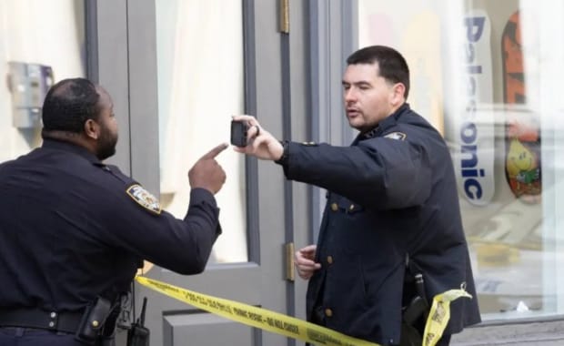 The Palace x Nike Air Max 95 NYC Drop was Cancelled After NYPD Shut Down Rowdy Crowds 