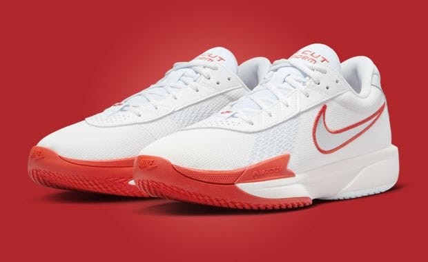 The Nike Air Zoom GT Cut Academy Summit White Picante Red Releases Spring 2024
