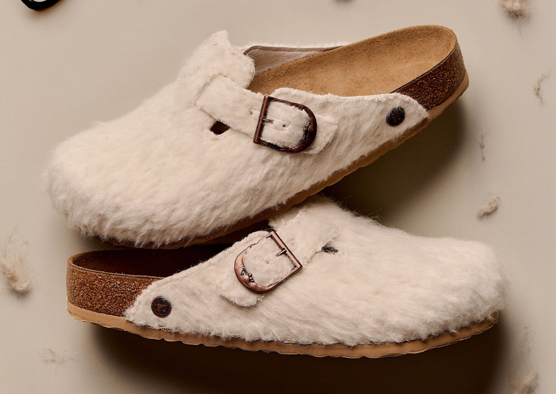 Cole Bennett x Birkenstock Boston Wooly Moon Buckle