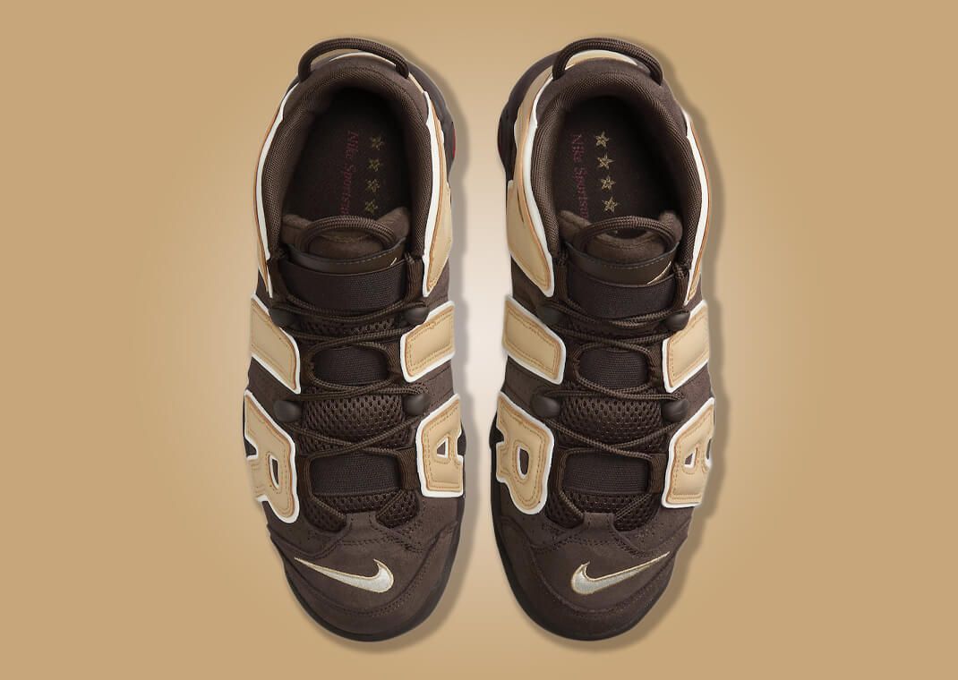 【NIKE】 AIR MORE UPTEMPO LOW “Baroque Brown”★海外限定 Nike Air More Uptempo Low 