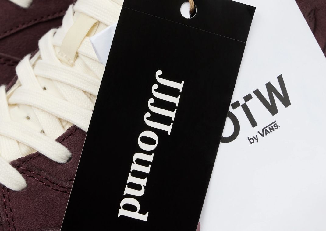JJJJound x Vans Half-Cab Burgundy White Detail