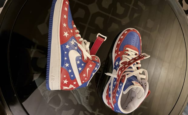 Lil Yachty Shows off Concrete Boys Patent Leather All-Star Air Force 1 Mid PE
