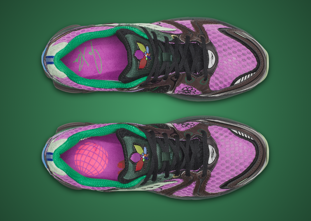 Jae Tips x Saucony ProGrid Triumph 4 Flowers Grow Uptown Perilla Top