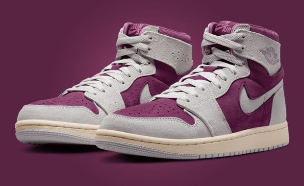 The Air Jordan 1 High Zoom CMFT 2 Bordeaux Neutral Grey Releases July 2024